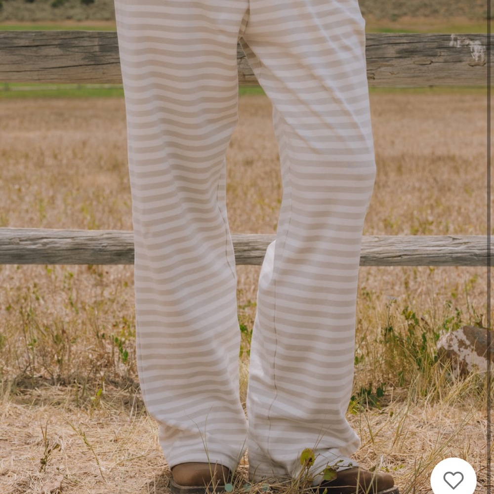 Daily Drills striped cotton pants Aspen Collection